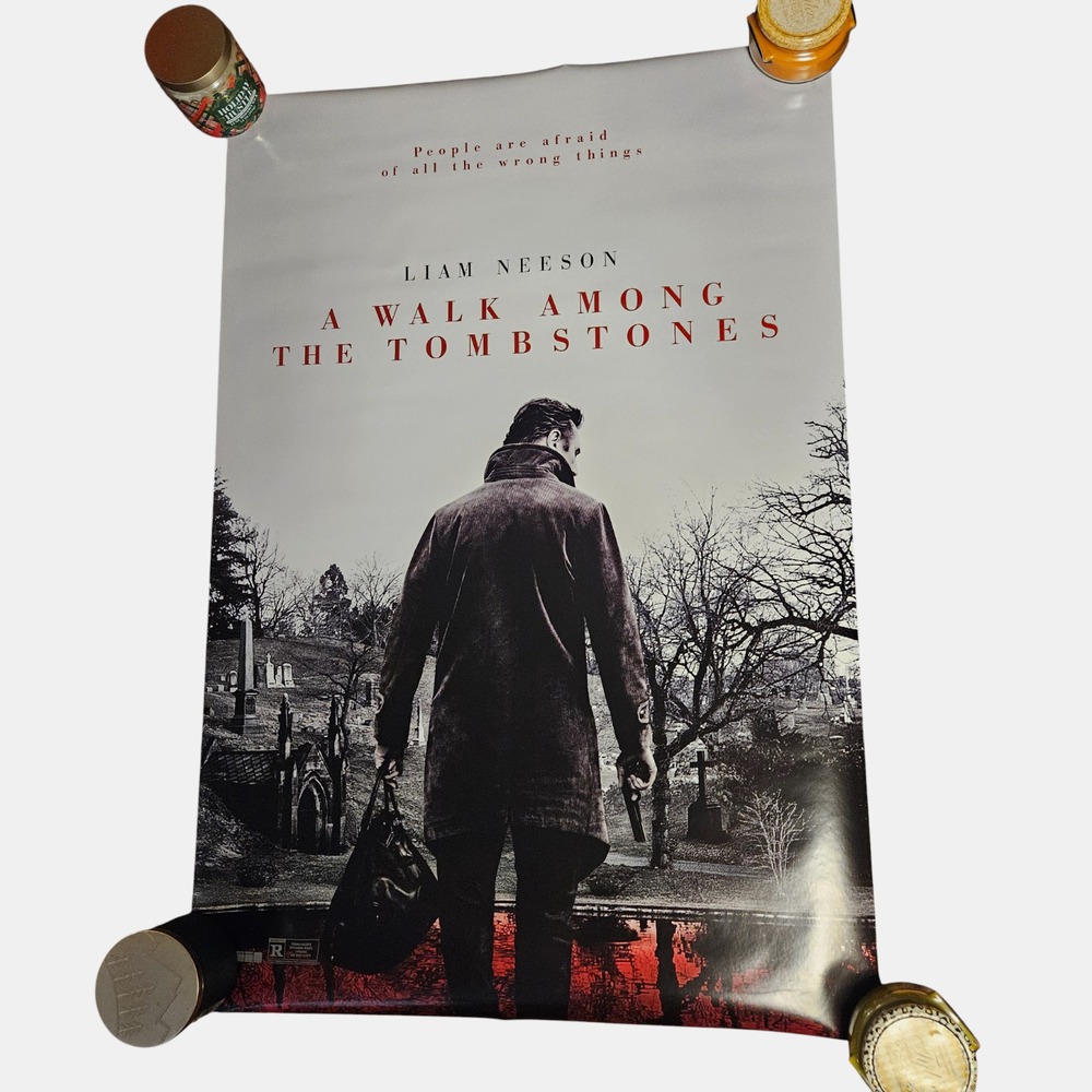 A Walk Among the Tombstones 2014 D/S Promo Movie Poster 27x40 Liam Neeson
